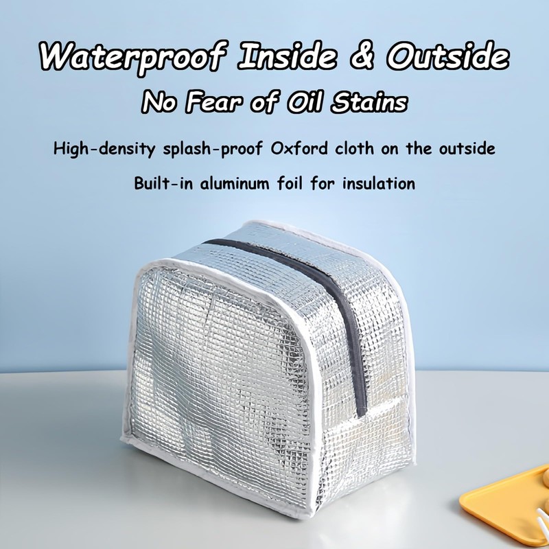 Taoluwin Insulated Lunch Bag, Thermal Lunch Tote Bag with Leakproof