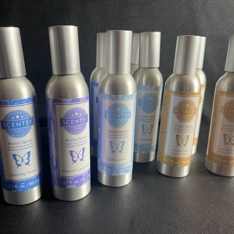 Scentsy NEW Scentsy Room Spray CHOICE Jammy Vanilla Lavender Clothesline