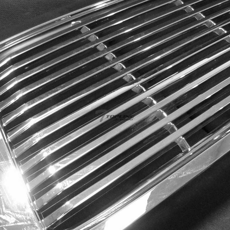 TLAPS 7422454540568 Compatible With 2005-2011 Toyota Tacoma Chrome Horizontal Front