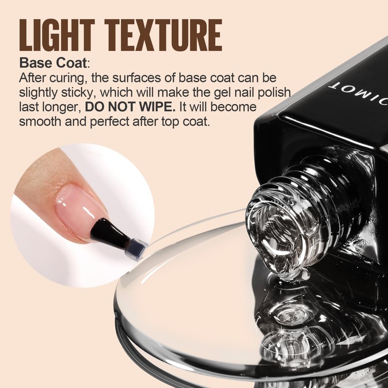 TOMICCA Top Coat And Base Coat