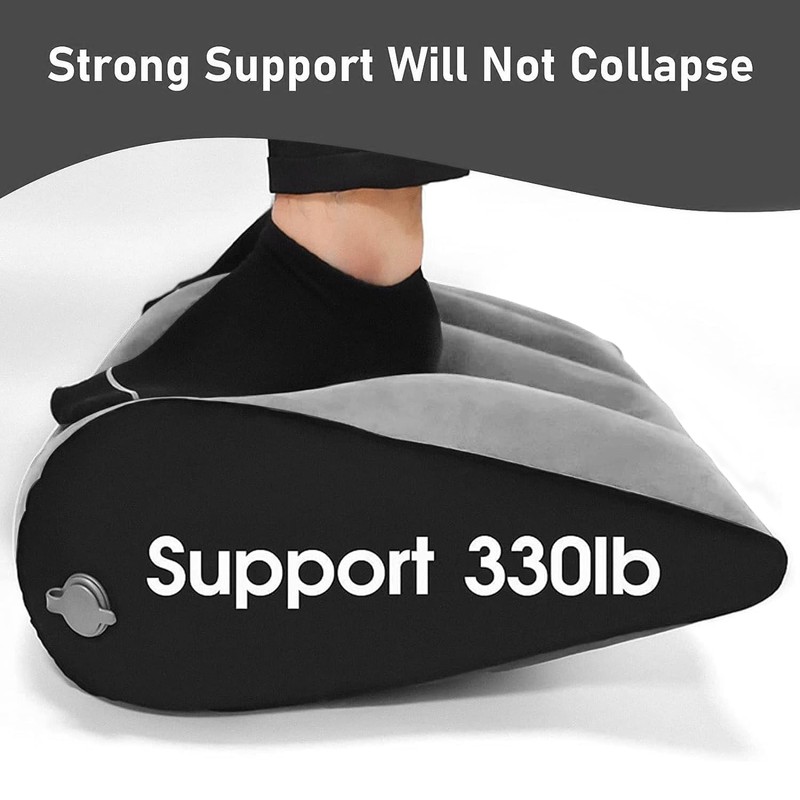 Inflatable Pillow Portable Wedge Pillow Minimalist - Reduces Waist Pressure