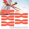POWERTI 5pcs 0.5g Tennis Badminton Racket Weight Balance Strips Silicone
