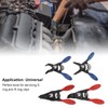 Circlip Pliers Set, Snap Ring Pliers Set, 4pcs Metal Mini