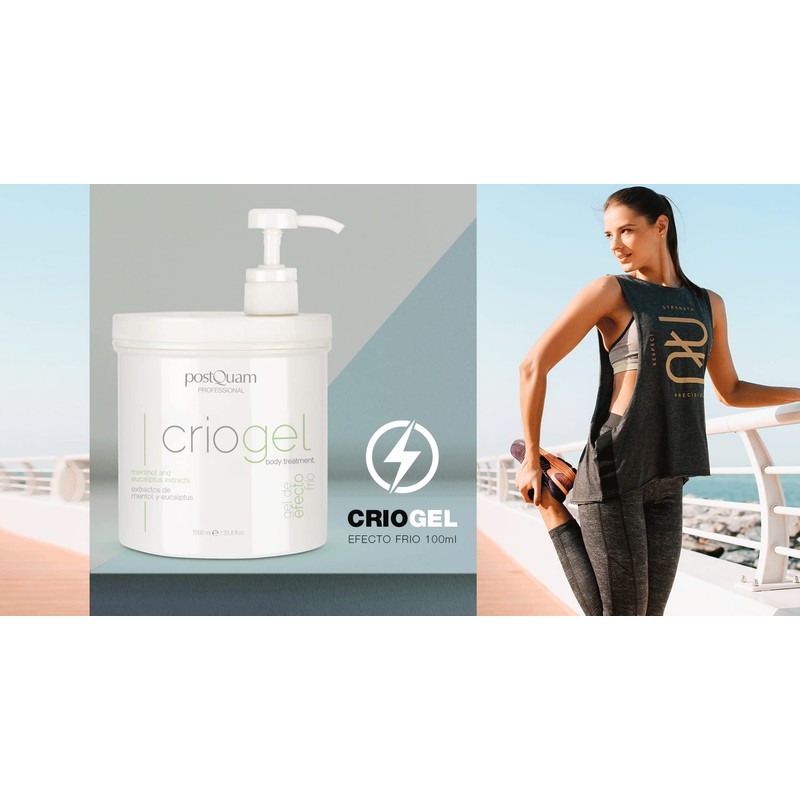 PostQuam - Criogel Anti Cellulite Gel with Cooling Effect for