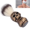 Men's Shaving Brush with Creative Skeleton Shape Handle Facial Beard