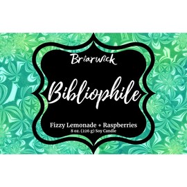 Bibliophile- Generally Bookish Inspired Candle - Size: 4 oz Glass Jar