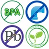 BPA-Free Buckle Booster, Raises & Stabilizes Your Receptacle - Fasten