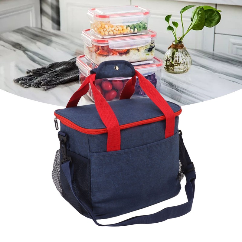 Large Lunch Bag Thickening Waterproof Heat Insulation Leakproof Freezable Cooler
