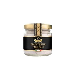 La Rustichella - Black Truffle Table Salt 3.88 oz (110gr) - 100% Made in Italy | Vegan, Gluten-Free, Cholesterol-Free
