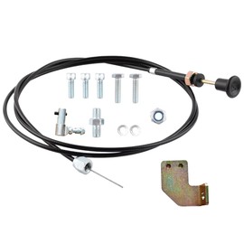 P7100 P-pump manual cable fuel shut off solenoid kit Compatible with 1994-1998 Cummins Dodge 12v 6bt 4bt Used to Convert Solenoid to Manual Cable Shutoff