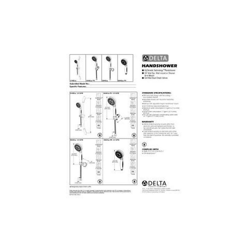 Delta Faucet 59445-RB-PK Hand Shower, Venetian Bronze