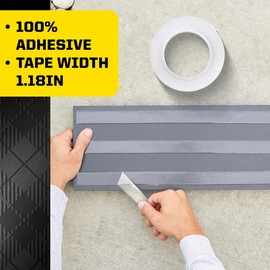 Scotch-Mount Multi-Purpose Gel Tape, Double-Sided for Heavy Duty Applications, Removable Mounting, Nano, Water-Resistant Clear Mounting Tape, Holds up to 20 lbs, 1-Pack | Scotch-Mount