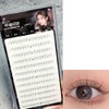 Lower Eyelashes, Cute, 3D Look, Partial False Eyelashes, With Glue,