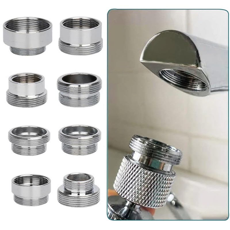 Faucet Water Aerator Adapter Brass Faucet Water Filter Connector 28mm