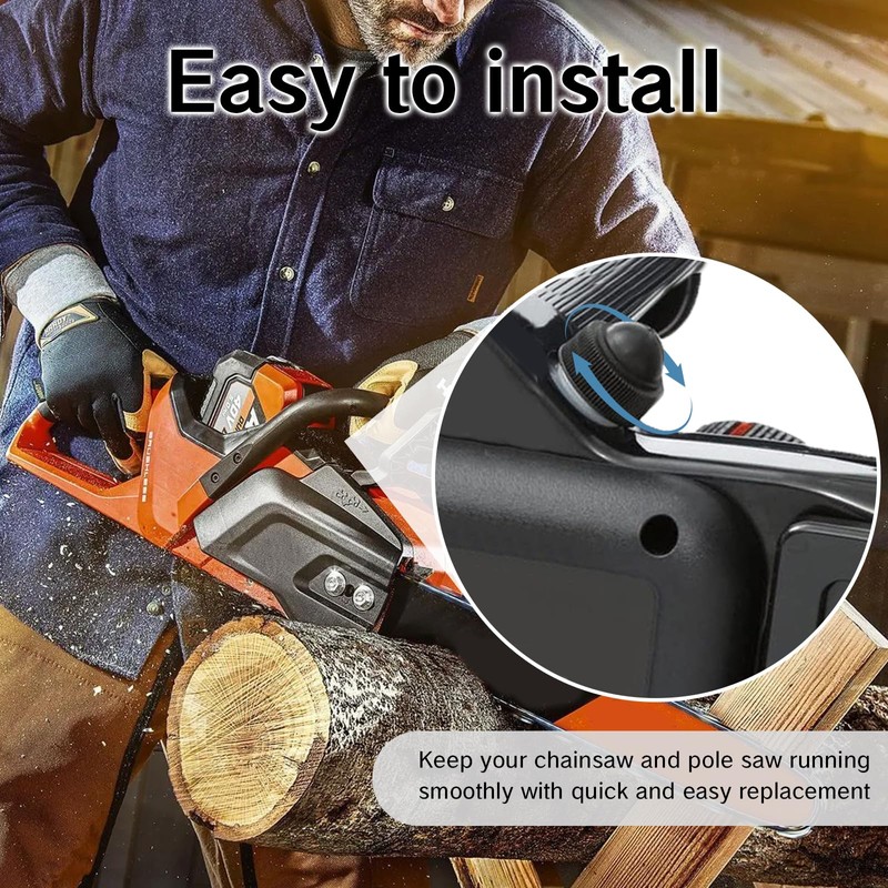 NIIIYTYB 2Pcs Chainsaw Bar Oil Cap Compatible with Pole Saws