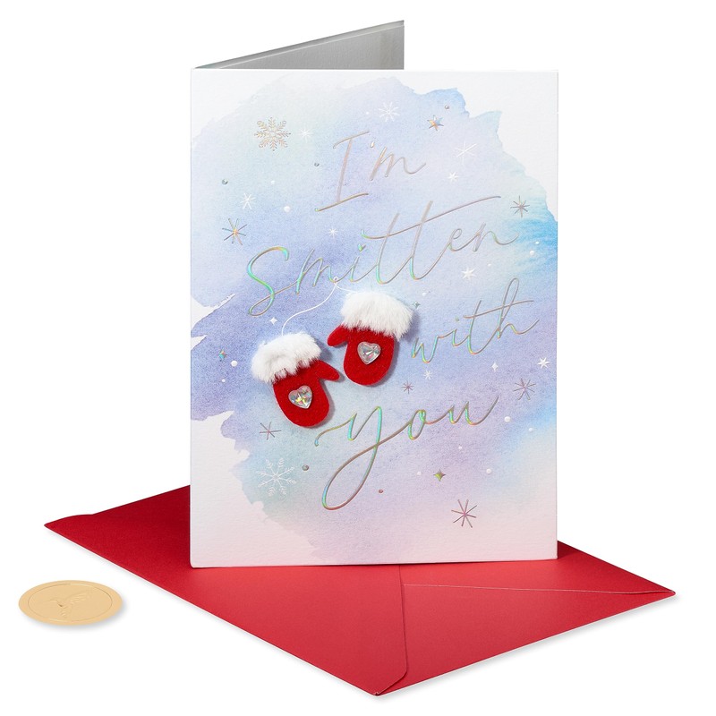 Papyrus Romantic Christmas Card (Perfect Pair)