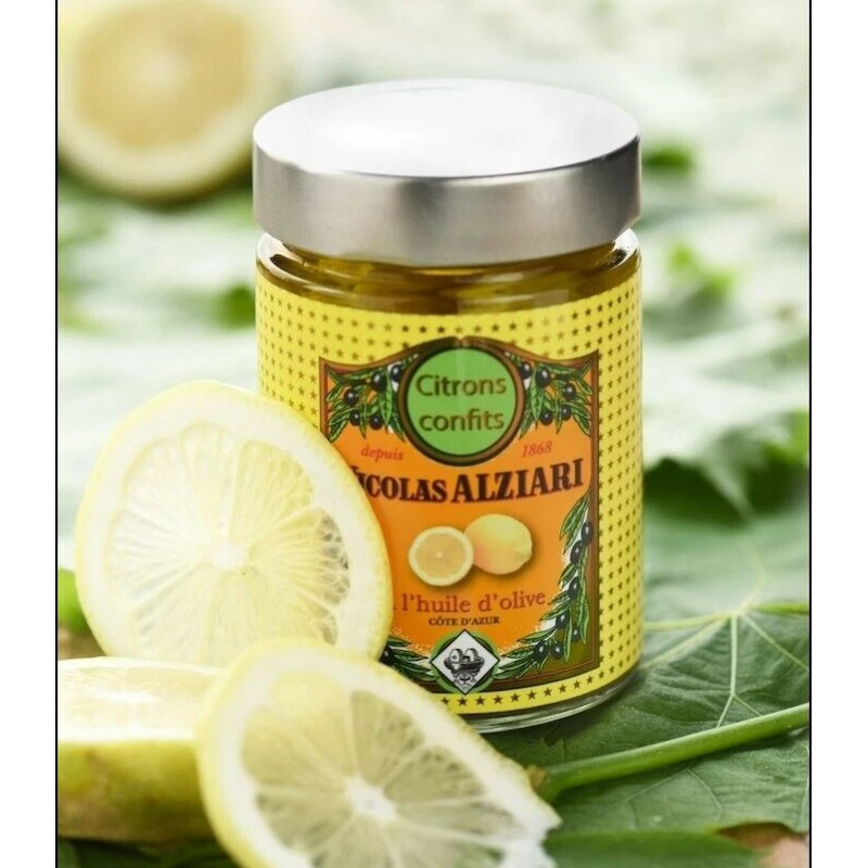 Nicolas Alziari, French Preserved Lemons in Olive Oil, 8.4 oz