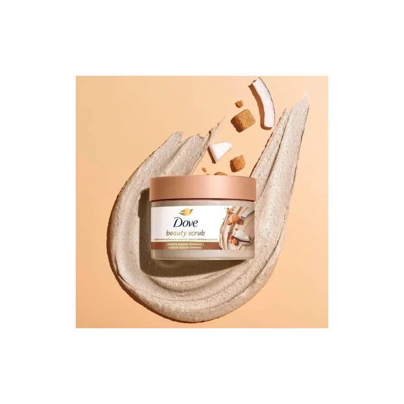 Dove Scrub Exfoliante Corporal Coco Azúcar Morena 160g