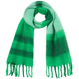 PIECES PCSILLE LONG SCARF BC, Fern green