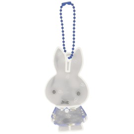 Glimmis Grimmis Miffy Full Color Flower Blue BL Scandinavian Reflector Reflective Keychain Retroreflective Material 1pc (x1) GMLRFMFCLFWBL