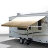SCITOO RV Awning Fabric Replacement Heavy-Duty Weatherproof Vinyl Universal Camper