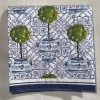 1 Blue White Chinoiserie Boxwood Topiary Paper Napkin Decoupage Crafts