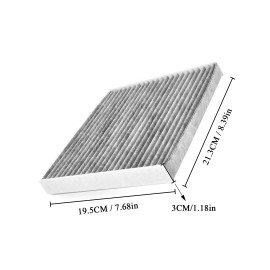 Famfutr New Activated Carbon AIR FILTER 87139-YZZ20 87139-YZZ08 Fit For Toyota A/C CABIN