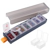 HonGien HonGien Pill Box Travel Pill Organiser 7 Day Weekly