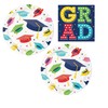 Graduation Party Supplies | Tableware Bundle Includes Dessert Plates &