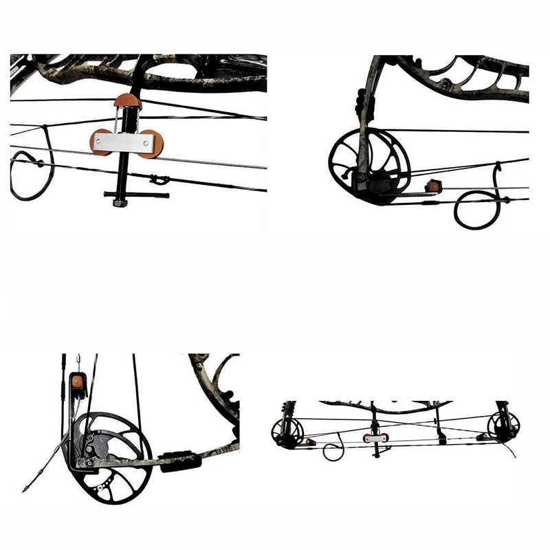 ANCLLO Portable Hand Held Bow Press with 2 Quad Brackets