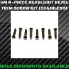 GM Replacement 1954-1988 Cutlass Calais Headlight Bezel Header Panel Torx