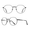 RB.Pilot Classic Round Polygon Reading Glasses for Men Women Light