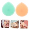 Healeved 2pcs Facial Cleaning Brush Facial Cleansing Pads Brush for