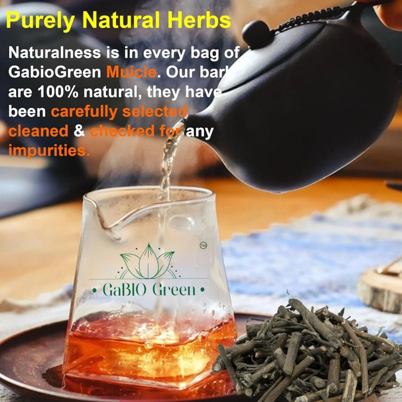 Gabio Green Muicle Natural Honeysuckle Hierba tea Gabio Green herbs