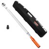VEVOR 3/4 Inch Drive Torque Wrench 100-600fFT.LB/136-814Nm, 1 Inch Adapter,