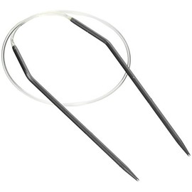 クロバー(Clover) 輪針短 No1 グレーアルミニウム/ポリアミド 51-401