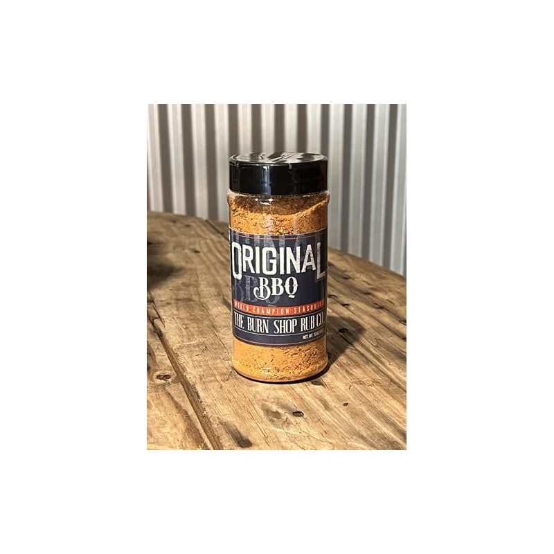 The Burn Shop Rub Co. Rubs (13 oz, Original BBQ)