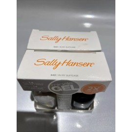 Sally Hansen 2 Sally Hansen Miracle Gel Nail Polish, 640 In My Suitcase TRAVELS Duo Pack,
