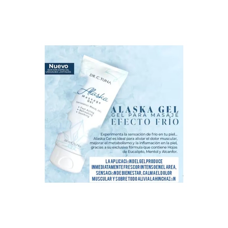 Dr.C.Tuna Gel de Masage Alaska