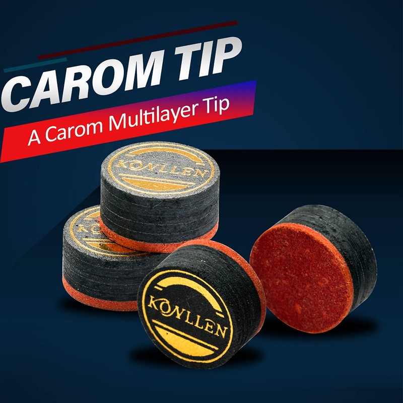 KONLLEN Pool Billiard Cue Tips, 5 Pieces - Pool Cue