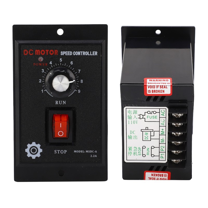 DC Motor Speed Regulator Forward Reverse Motor Speed Controller 110VAC
