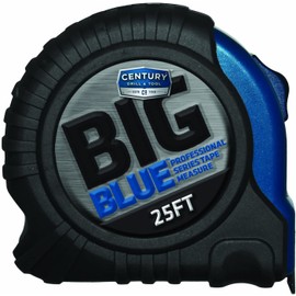 Century Drill & Tool 72825 Big Blue Tape Measure, 25-Foot