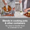 Proctor Silex Electric Immersion Blender with Detachable Dishwasher Safe Handheld