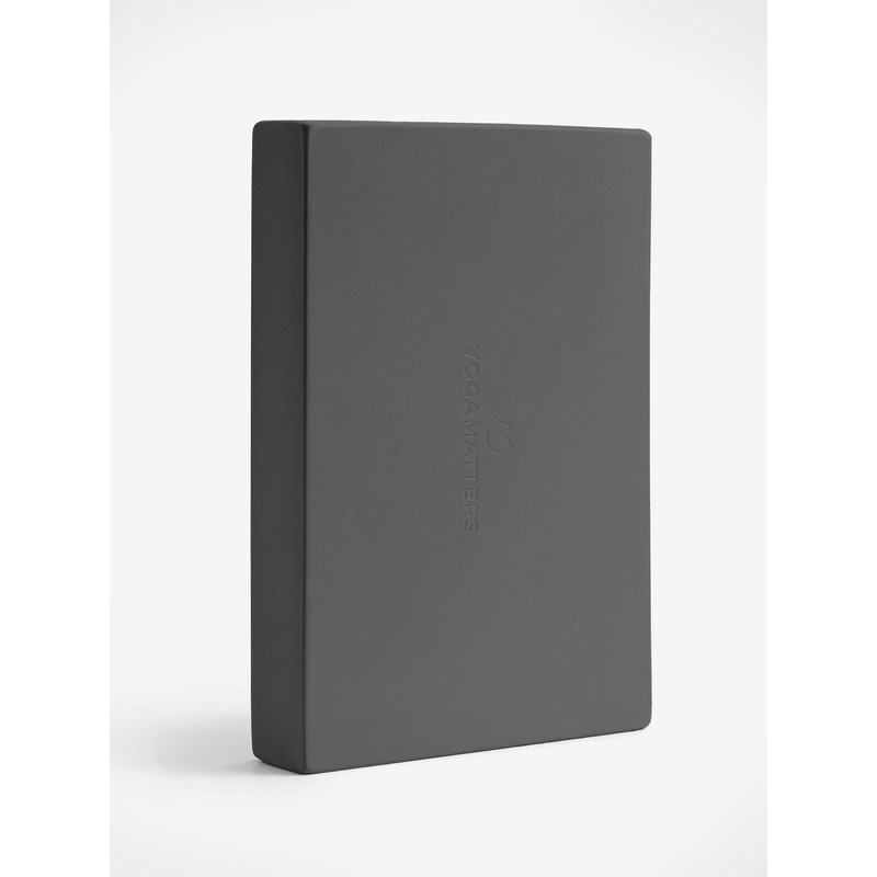 Yogamatters Yoga Block (Charcoal Black)