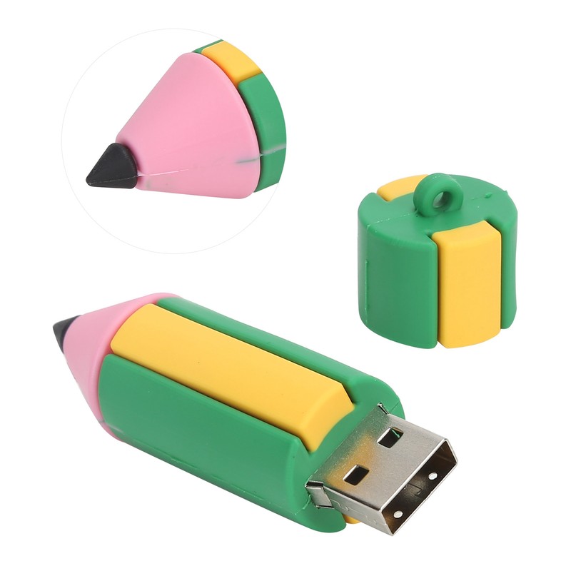 Flash Drive USB U Disk Pencil Model Memory Stick Mobile