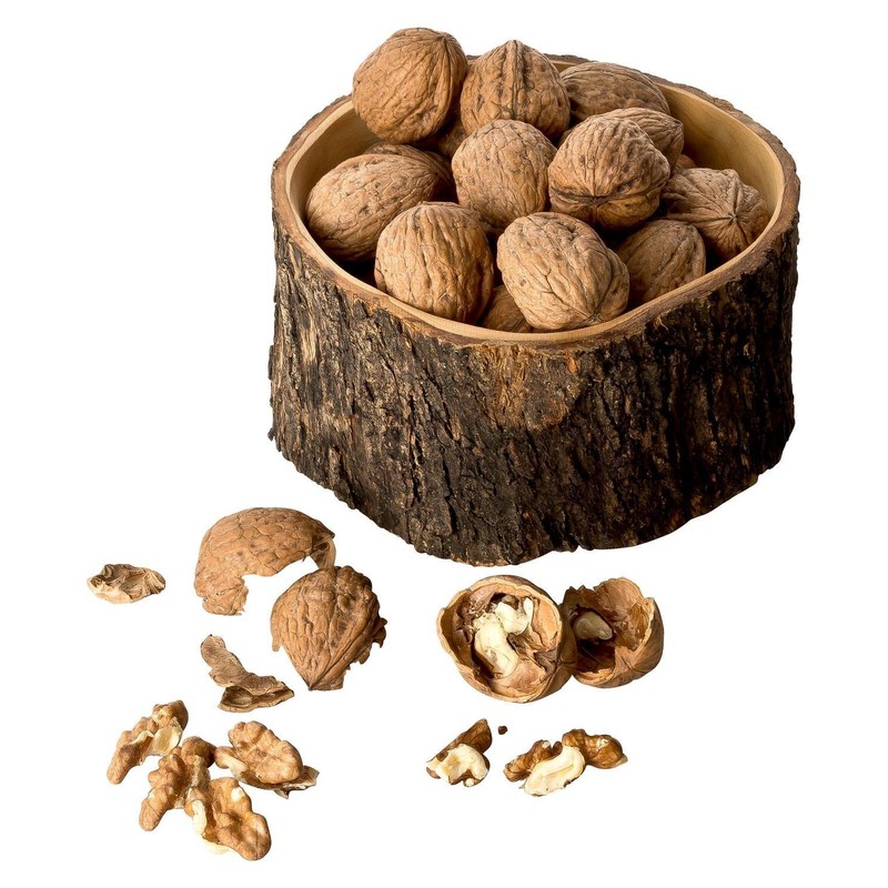 MaMeMi Olive Wood Nut Bowl/Decorative Bowl/Snack Bowl/Fruit Bowl