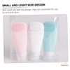 VICASKY 3Pcs Creative Liquid Dispenser Unique Bristle Cosmetics Bottle for