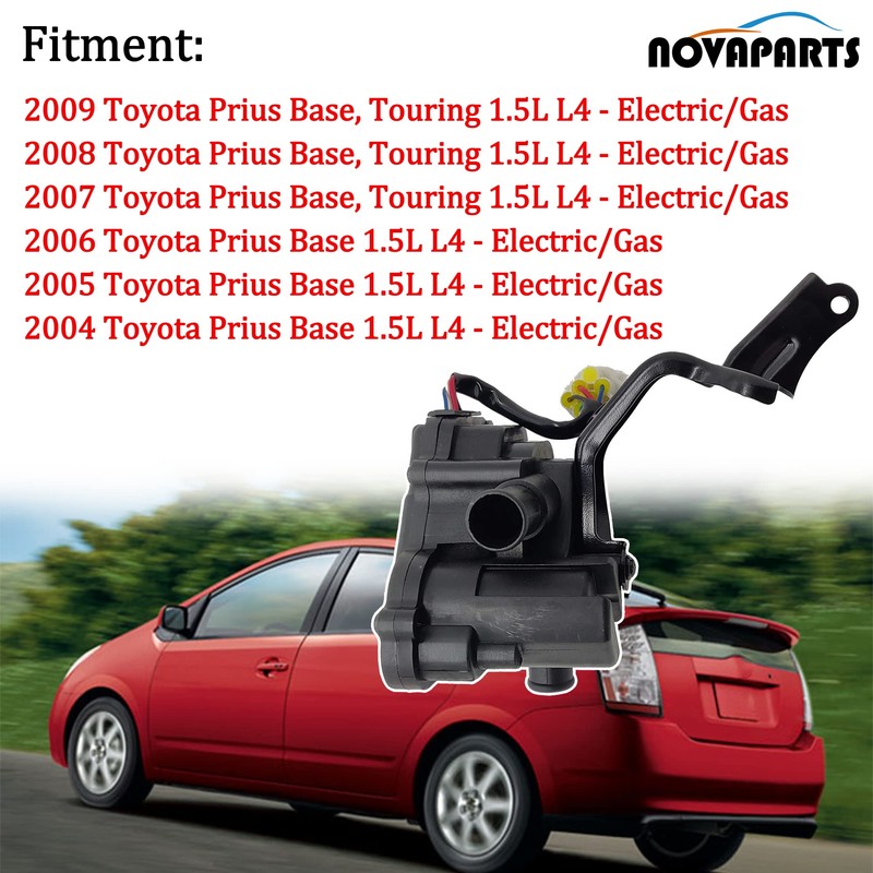 NOVAPARTS Coolant Flow Control Valve for Toyota Prius 2004 2005