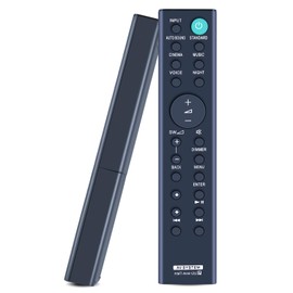 RMT-AH412U Replacement Remote Control for Sony 5.1ch Home Cinema Soundbar, Compatible with Sony Sound Bar HT-S700RF HT-S500RF SA-WS500RF SS-SS500RF SS-SS700RF SS-S20R SS-SS20R SA-WS20R HT-S20R