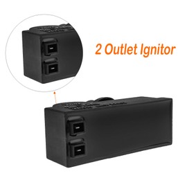 Grill Ignitor 2 Outlets Replacement for Char-Broil Ignitor, BBQ Gas Grill Igniter Replacement for Broil King, Broil-Mate, Charbroil, Grillmate, Jenn Air, Kenmore, Kmart, Master Chef